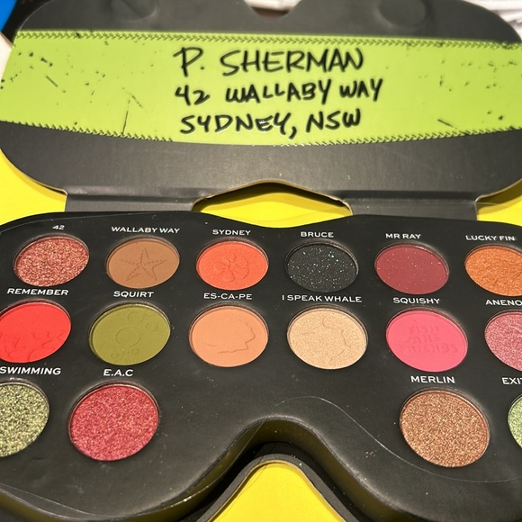 Disney Pixar Finding Nemo x Makeup Revolution P.Sherman Makeup Palette New - Picture 3 of 6